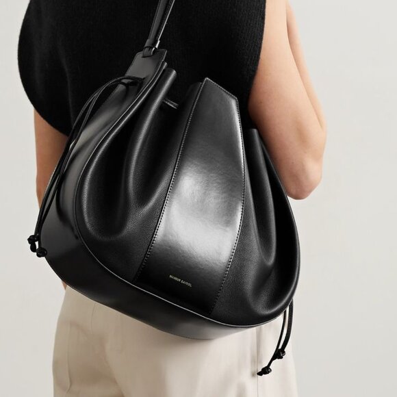Mansur Gavriel Lilium Bag - Large Black - Picture 2 of 8